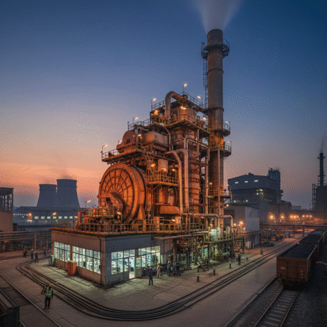 Industrial Boiler Efficiency Setup