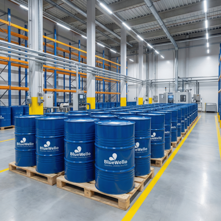 Safe Industrial Chemical Storage Facility
