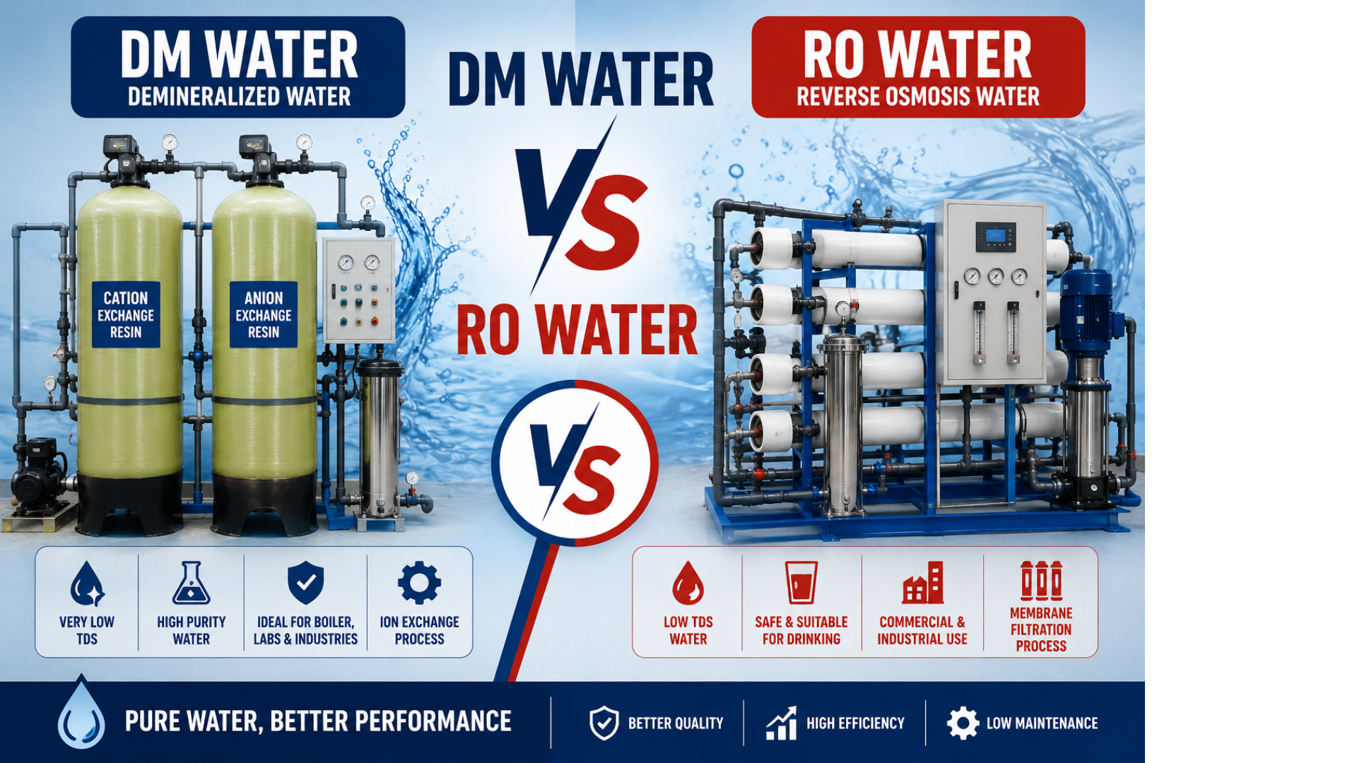 DM Water vs RO Water: Kya Difference Hai Aur Kaunsa Better Hai?