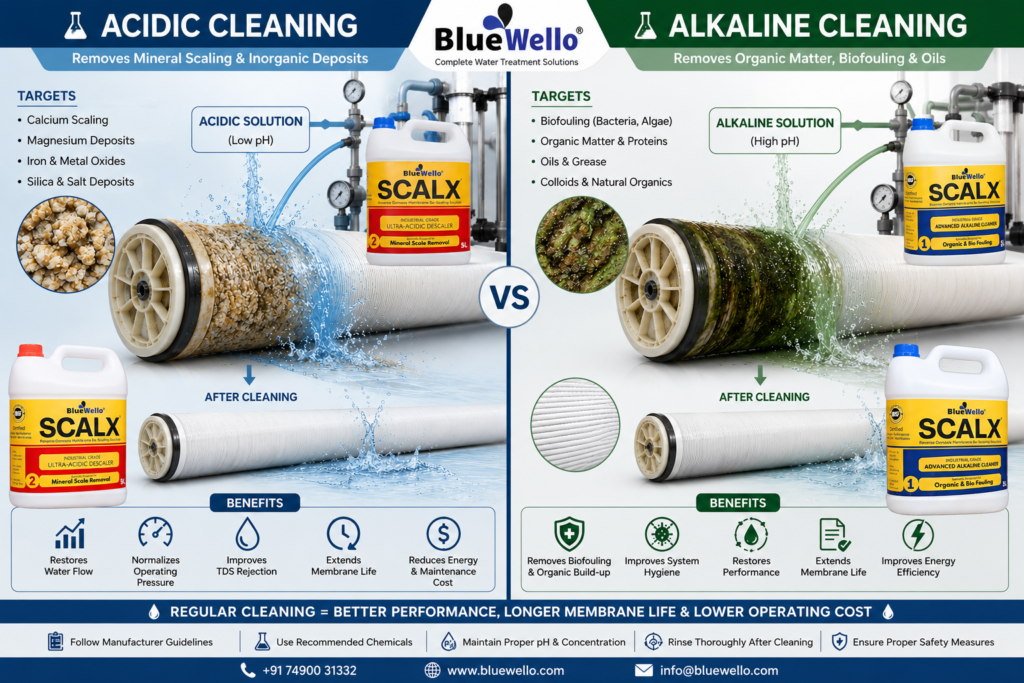 Acid VS Alkaline Cleaning