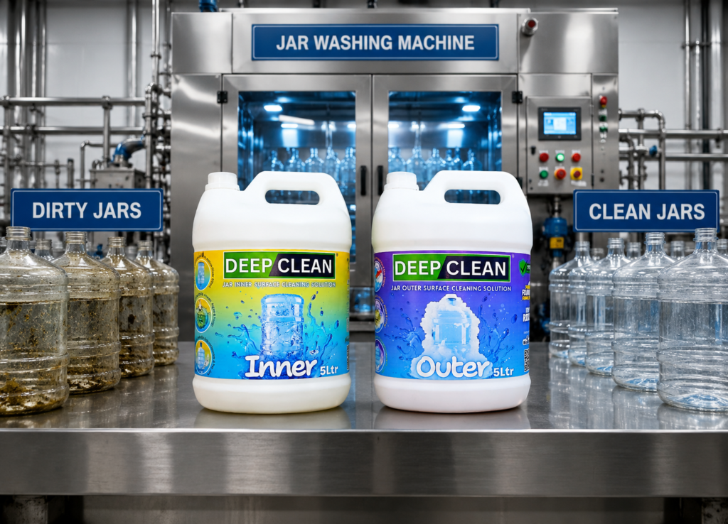 Jar washing liquid