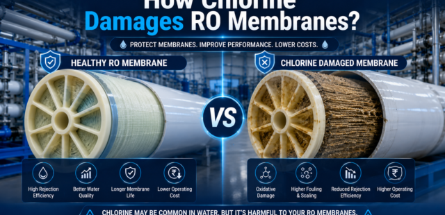 RO Plant Me Chlorine Membrane Ko Kaise Damage Karta Hai?